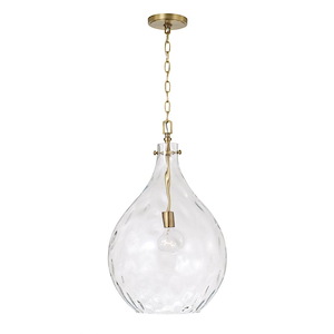 Bristol - 1 Light Pendant-24 Inch Tall and 15 Inch Wide - 1394659