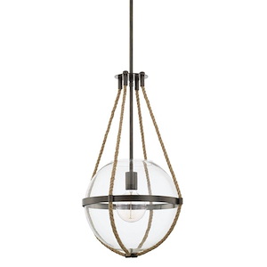 Beaufort - 13.25 Inch 1 Light Pendant - in Transitional style - 13.25 high by 72.75 wide - 724547