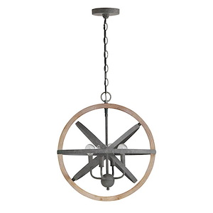Four Light Pendant - 918617