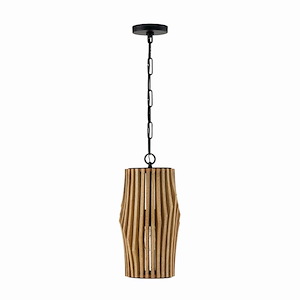 Archer - 1 Light Pendant In Bohemian Style-17.25 Inches Tall and 8.75 Inches Wide - 1287648