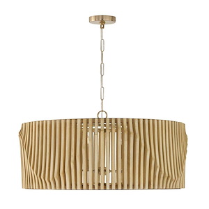 Archer - 6 Light Pendant-14.5 Inch Tall and 32.25 Inch Wide - 1394662