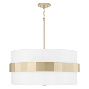 Sutton - 4 Light Pendant In Transitional Style-12.5 Inches Tall and 26 Inches Wide - 1117075