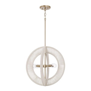 Delaney - 4 Light Pendant-18.25 Inch Tall and 18 Inch Wide - 1365234