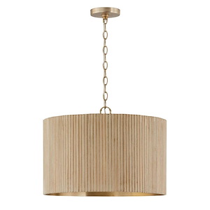 Donovan - 3 Light Pendant In Artisan Style-14.5 Inches Tall and 19.75 Inches Wide - 1326696