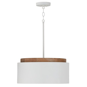 Liam - 1 Light Pendant In Modern Style-8.75 Inches Tall and 18 Inches Wide - 1326801