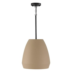 Della - 1 Light Pendant-15.75 Inch Tall and 14.25 Inch Wide - 1365242