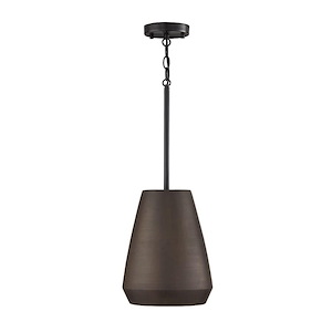 Della - 1 Light Pendant-13 Inch Tall and 10 Inch Wide - 1365244