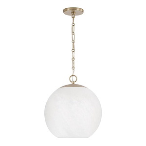 Cleo - 1 Light Pendant-15.25 Inch Tall and 13.5 Inch Wide - 1365258