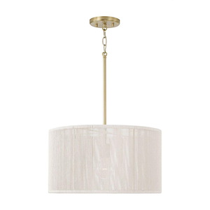 Tara - 1 Light Pendant-10 Inch Tall and 18 Inch Wide - 1394674