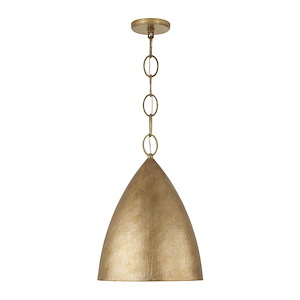 Francesca - 10W 1 LED Pendant-18 Inch Tall and 13 Inch Wide - 1394677