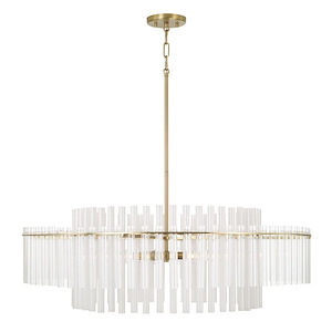 Blair - 6 Light Pendant-17.25 Inch Tall and 36 Inch Wide - 1394681