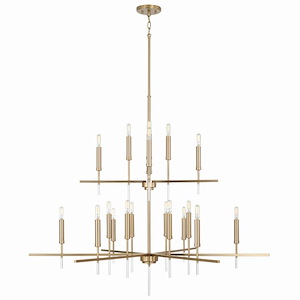 Elora - 20 Light Chandelier In Mid-Century Modern Style-39.5 Inches Tall and 48 Inches Wide - 1288631