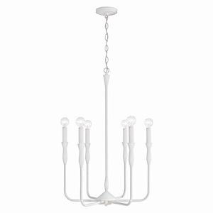 Paloma - 6 Light Chandelier In Contemporary Style-30.25 Inches Tall and 20 Inches Wide - 1287723