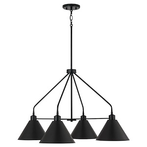 Alden - 4 Light Chandelier In Modern Style-20 Inches Tall and 32.5 Inches Wide - 1326670