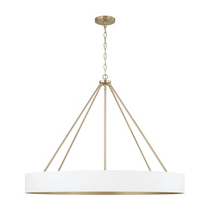 Weller - 6 Light Chandelier-27.25 Inches Tall and 35.75 Inches Wide - 1341972