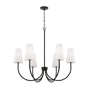 Averitt - 6 Light Chandelier-33.25 Inch Tall and 37.25 Inch Wide - 1365279