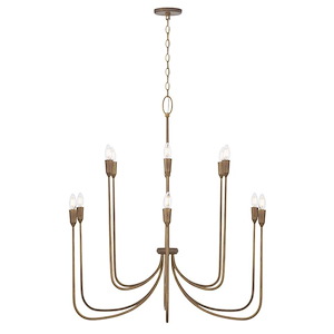 Marley - 12 Light Chandelier-39 Inch Tall and 40 Inch Wide - 1365289