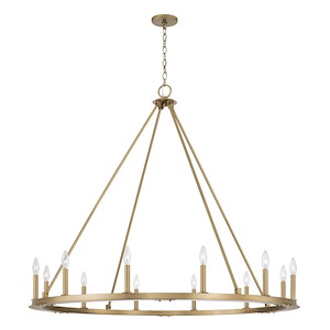 Pearson - 12 Light Chandelier In Industrial Style-41.5 Inches Tall and 48.25 Inches Wide - 1327112