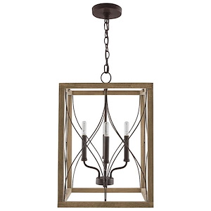 Tybee - 4 Light Foyer - in Industrial style - 15 high by 22 wide - 724668