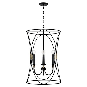 Amara - 4 Light Foyer In Transitional Style-30 Inches Tall and 19 Inches Wide - 1117020