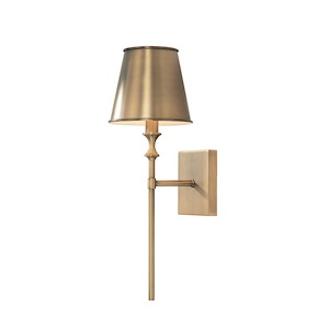 Whitney - 1 Light Wall Sconce In Mid-Century Modern Style-18.75 Inches Tall and 6.5 Inches Wide - 1287799