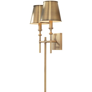 Whitney - 2 Light Wall Sconce In Mid-Century Modern Style-26 Inches Tall and 14.5 Inches Wide - 1287745