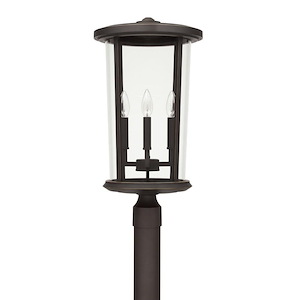 Howell - 4 Light Outdoor Post Lantern - in Transitional style - 12 high by 23 wide Rain or Shine made for Coastal Environments - 724704