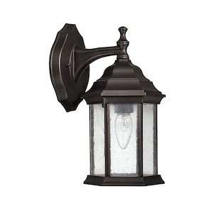 Main Street - 12.5 Inch 1 Light Outdoor Wall Mount - in Transitional style - 7 high by 12.5 wide - 522367