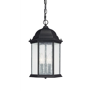 Main Street - 3 Light Outdoor Hanging Lantern - in Transitional style - 10 high by 15 wide - 522364