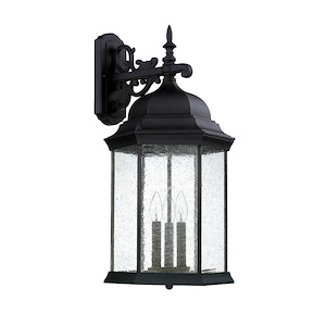 Main Street - 25.5 Inch 3 Light Outdoor Wall Mount - in Traditional style - 12 high by 25.5 wide - 462340