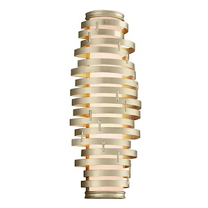 Vertigo - 3 Light Wall Sconce-24 Inches Tall and 10 Inches Wide - 263952