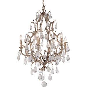 Amadeus - 6 Light Chandelier-43.5 Inches Tall and 28 Inches Wide - 1347910