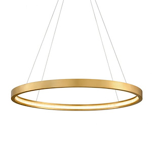 Jasmine - 105W 1 LED Pendant In Geometric Style-2.5 Inches Tall and 44 Inches Wide - 886552