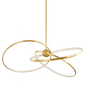 Alula - 132W 3 LED Chandelier-12.25 Inches Tall and 60 Inches Wide - 1291729