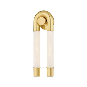 Zeme - 20W 2 LED Wall Sconce-19.25 Inches Tall and 6.5 Inches Wide - 1335615