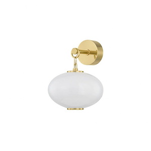 Nephele - 8W 1 LED Wall Sconce-12.5 Inches Tall and 10 Inches Wide - 1345476