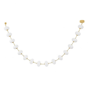 Nephele - 126W 16 LED Chandelier-59.5 Inches Tall and 10 Inches Wide - 1345479