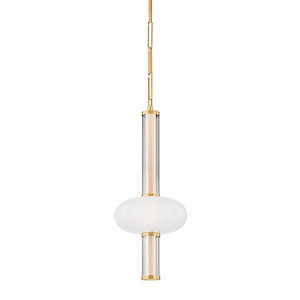 Corbin - 12W 1 LED Pendant-28.5 Inches Tall and 11.5 Inches Wide - 1345499