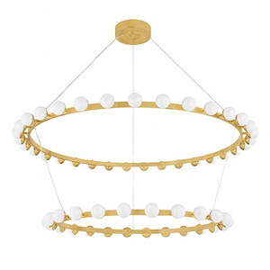 Linus - 168W 57 LED Chandelier-12.5 Inches Tall and 61 Inches Wide - 1345506