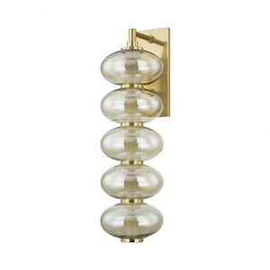 Toulouse - 12W 1 LED Wall Sconce-24.5 Inch Tall and 7 Inch Wide - 1371056