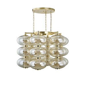 Toulouse - 44W 6 LED Chandelier-29 Inch Tall and 42 Inch Wide - 1371058