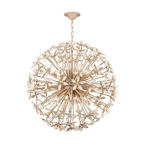 Corfu - 10 Light Chandelier-29.5 Inch Tall and 30 Inch Wide - 1371071