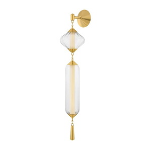 Fiorello - 12W 2 LED Wall Sconce-41.75 Inch Tall and 8 Inch Wide - 1388216