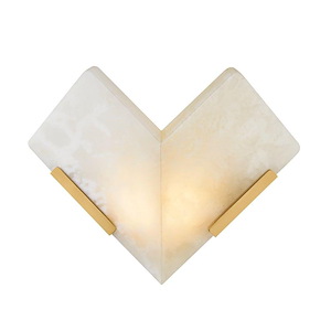Geo - 11W 1 LED Wall Sconce-10.75 Inch Tall and 13.25 Inch Wide - 1388243