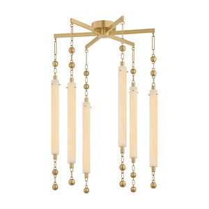 Parigi - 27W 6 LED Chandelier-34.25 Inch Tall and 27.5 Inch Wide - 1420543