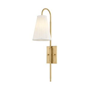 Limoges - 1 Light Wall Sconce-24.25 Inch Tall and 6 Inch Wide - 1420573