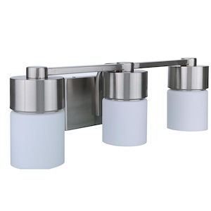 District 3 Light Transitional Bath Vanity in Transitional Style - 22.25 inches wide by 7 inches high - 990848