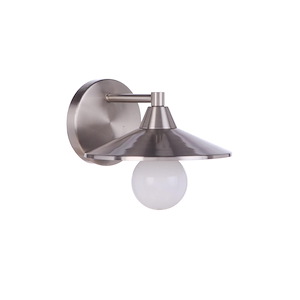 Isaac - 1 Light Wall Sconce In Transitional Style-5.12 Inches Tall and 8 Inche Wide - 1116873