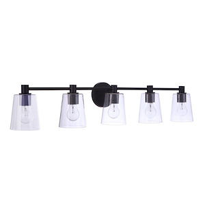 Emilio - 5 Light Bath Vanity In Transitional Style-8 Inches Tall and 42 Inche Wide - 1116860