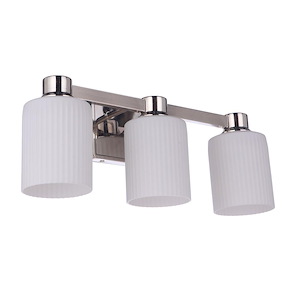 Bretton - 3 Light Bath Vanity In Traditional Style-8 Inches Tall and 20.25 Inches Wide - 1274815